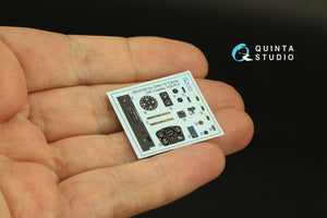 Quinta Studio QD32160 Do 335A-10 3D-Printed &amp;amp; coloured Interior on decal paper (HK models) 1/32 – immagine 4