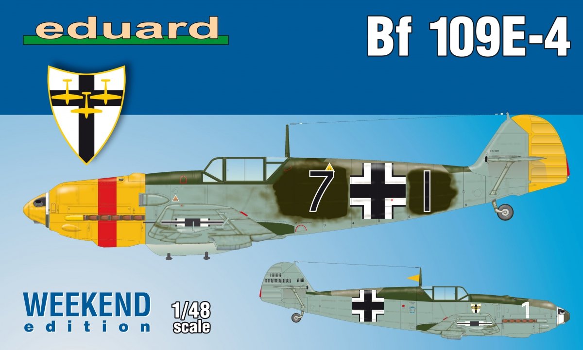 Eduard 84153 Bf 109E-4 Weekend edition 1/48