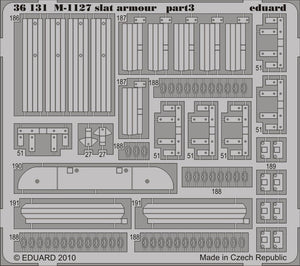 Eduard 36131 M-1127 slat armor 1/35 Trumpeter – image 3