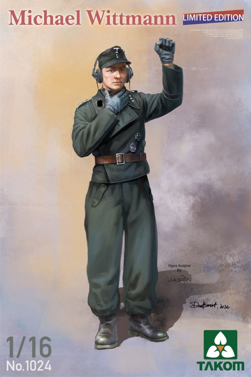 Takom 2195W Tiger I Box Early-Production Limited Edition - Early Command/Michael Wittmann + Early + 1/16 Michael Wittmann 1/35 – zdjęcie 2