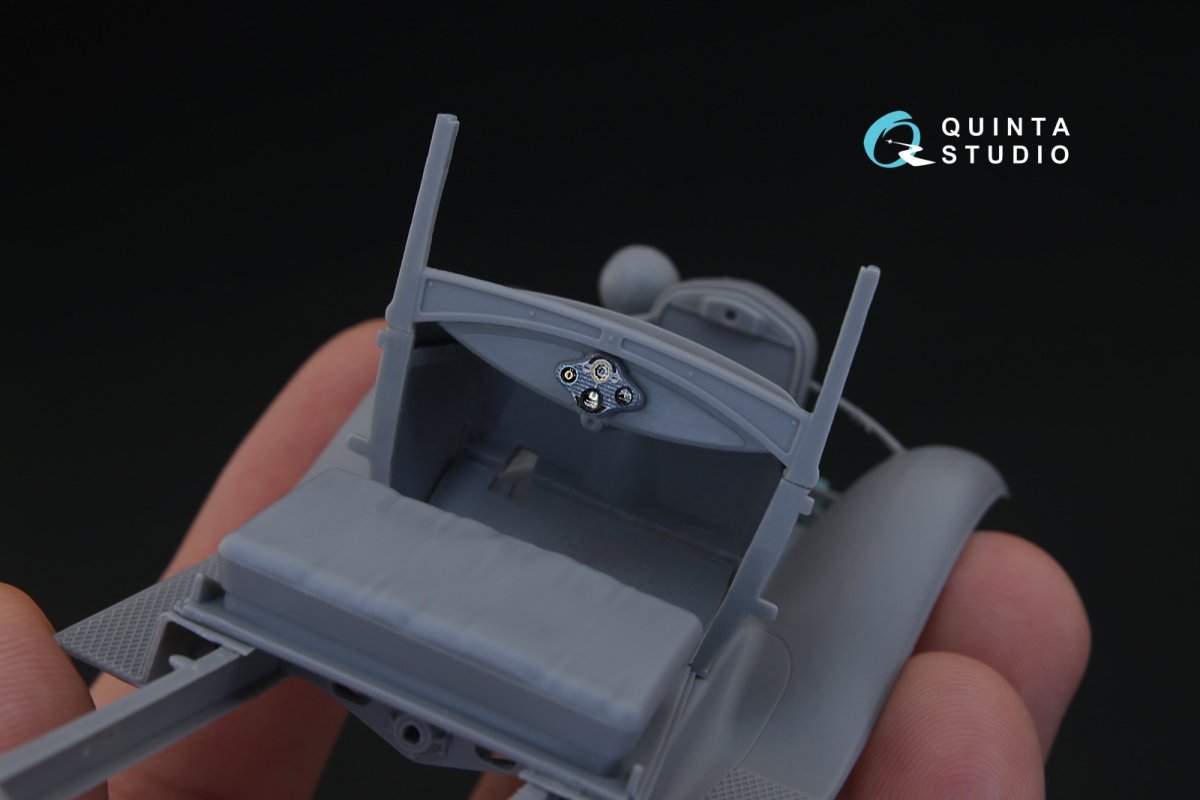 Quinta Studio QD35015 GAZ-AA/AAA family 3D-Printed &amp;amp; coloured Interior on decal paper (for all kit) 1/35 – immagine 8