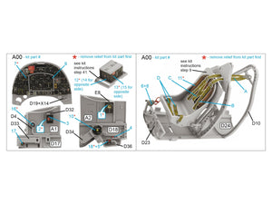 Quinta Studio QD24009 Spitfire Mk.IXc 3D-Printed &amp;amp; coloured Interior on decal paper (Airfix) 1/24 – zdjęcie 2