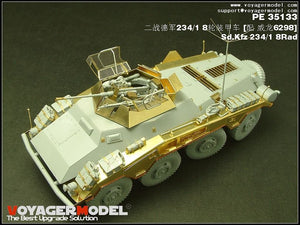 Voyager Model PE35133 Sd.Kfz 234/1 8Rad (For DRAGON 6298) 1/35 – zdjęcie 3