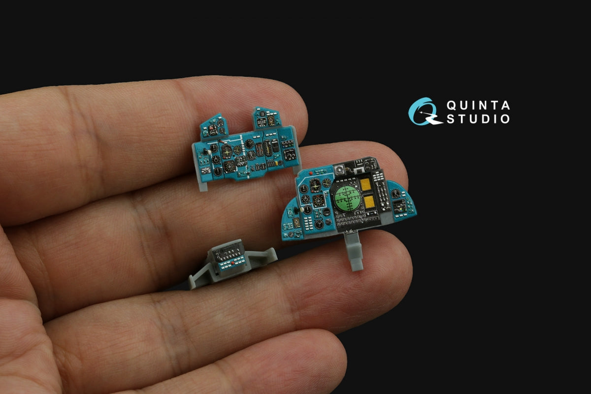 Quinta Studio QD48504 MiG-31B 3D-Printed &amp;amp; coloured Interior on decal paper (Hobby Boss) 1/48 – zdjęcie 11