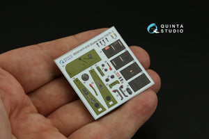 Quinta Studio QD32145 P-51D Mustang 3D-Printed &amp;amp; colored Interior on decal paper (Zoukei-Mura SWS) 1/32 – image 7