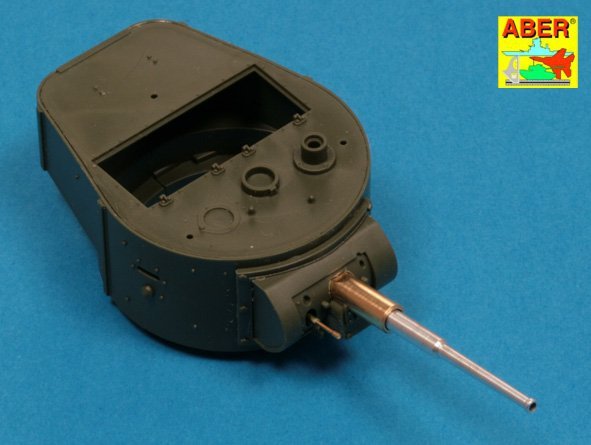 Aber 35L-112 Soviet 45 mm 20 K tank barrel for BT-7 1/35 – zdjęcie 4