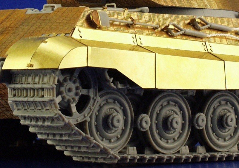 Eduard 35684 King Tiger Porsche fenders 1/35 Dragon – zdjęcie 6