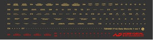 HobbyDecal AL72001V1 F-4J VX-4 Vandy1 Black Bunny October 1972 1/72 – zdjęcie 5