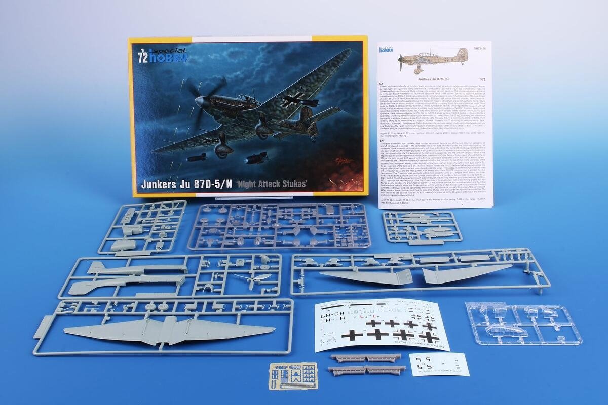 Special Hobby 72458 Junkers Ju 87D-5/N &amp;#39;Night Attack Stukas&amp;#39; 1/72 – zdjęcie 2