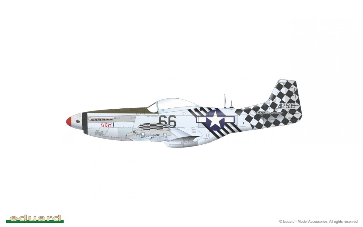 Eduard 82105 P-51K Mustang 1/48 – zdjęcie 7
