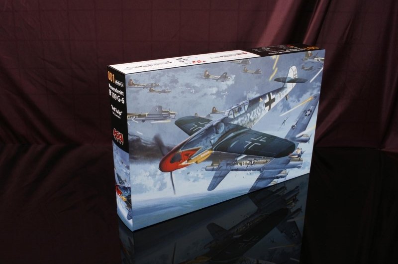 KA Models KP-48001A Messerschmitt Bf109 G-6 Red Tulip ( ex Fujimi )1/48 – zdjęcie 2