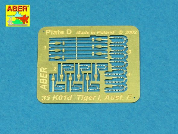Aber 35259 Sd.Kfz.18 Pz.Kpfw.VI Ausf.E Tiger I (s.PzAbt. 501 in Tunisia) 1/35 – image 4