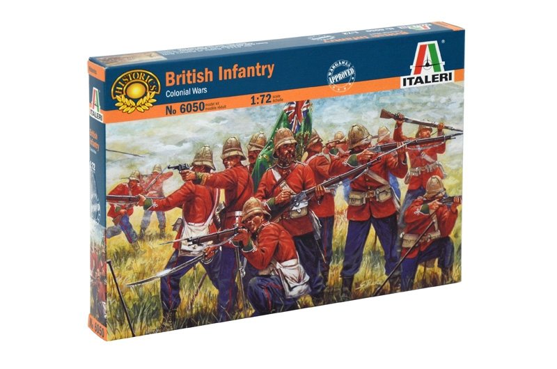 Italeri 6050 FIGURKI-ZULU WAR BRITISH INFANTRY 1/72
