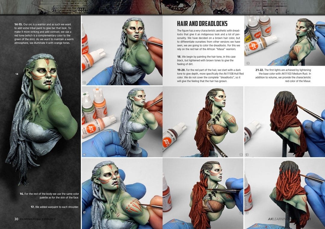 AK Interactive AK520 Learning 12 Painting Female Figures English – image 2