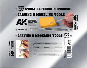 AK Interactive AK9005 CARVING TOOLS DELUXE BOX – image 2