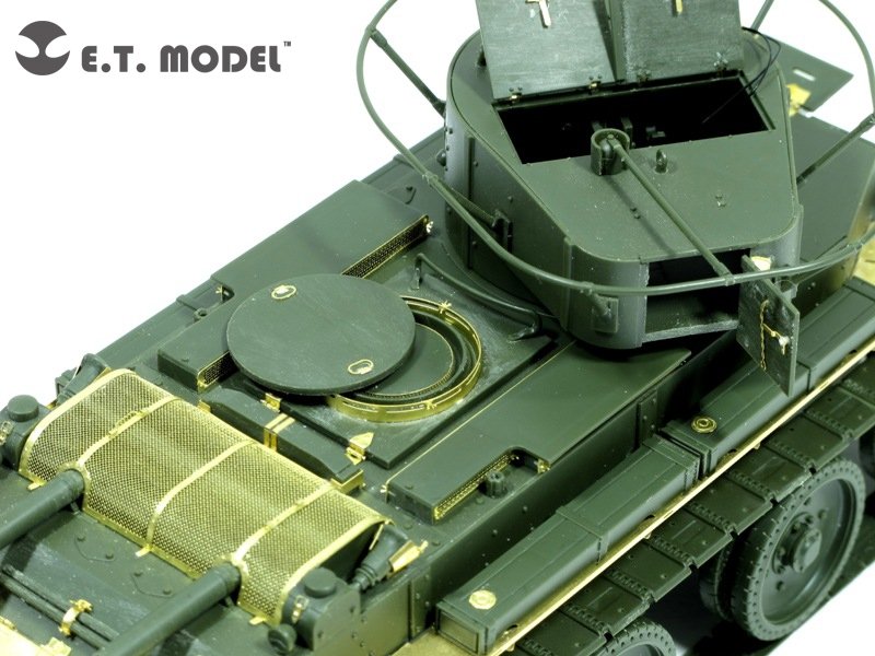 E.T. Model S35-007 WWII Soviet BT-7 (Mod.1935) Basic Value Package For TAMIYA 35309 1/35 – immagine 10