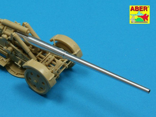 Aber 72L-46 Lufa 17cm do niemieckiej armaty typu18 / German 17cm barrel for Kanone 18 1/72 – zdjęcie 4