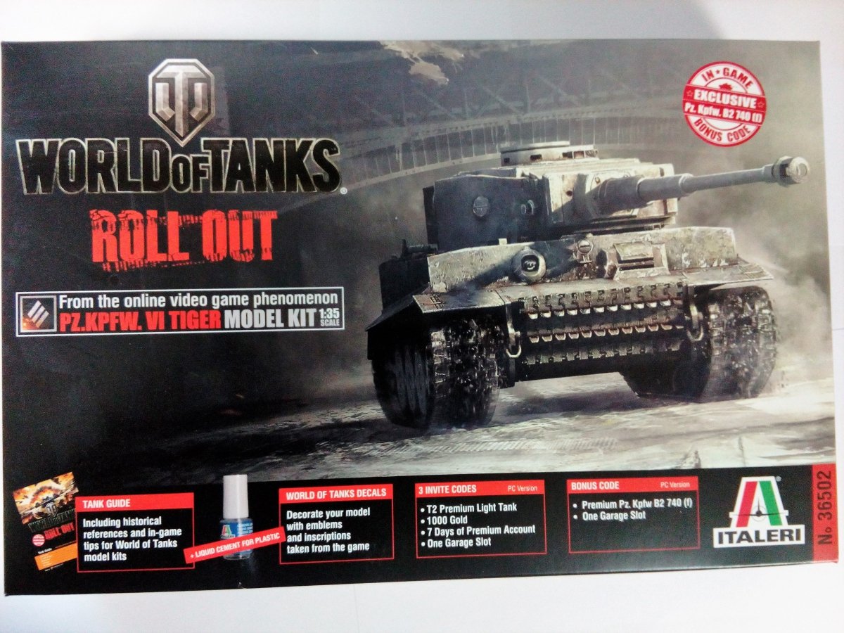 Italeri 36502 World of Tanks-Tiger – immagine 2