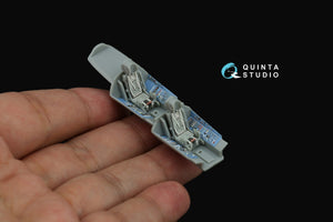 Quinta Studio QD+72177 Su-30MKK 3D-Printed &amp;amp; coloured Interior on decal paper (Trumpeter) (with 3D-printed resin part) 1/72 – zdjęcie 10