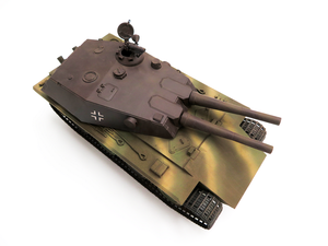 Modelcollect UA35011 Fist of war, WWII German E-60 heavy tank with twin 128mm assault guns 1/35 – zdjęcie 6