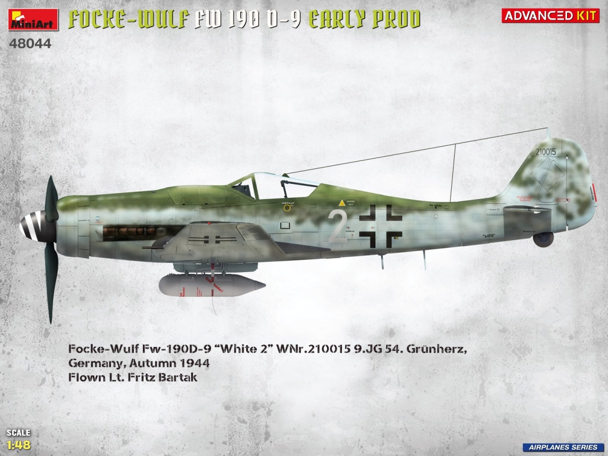 MiniArt 48044 Focke-Wulf Fw 190D-9 Early Prod. Advanced Kit 1/48