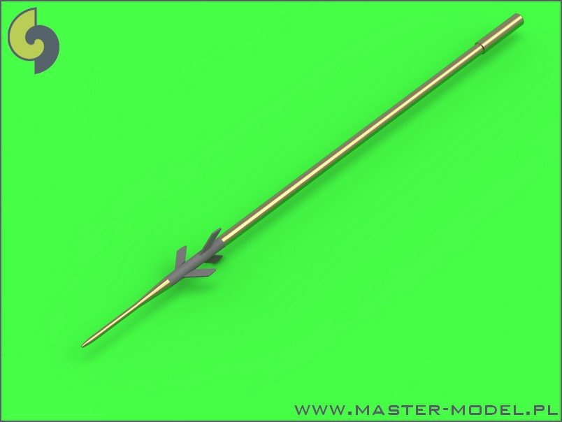 Master AM-48-120 Su-9 / Su-11 (Fishpot / Fishpot C) - Pilot Tubes and missile rails heads 1/48 – image 5