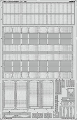 Eduard 72682 B-52G bomb bay 1/72 MODELCOLLECT – zdjęcie 2