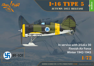 Clear Prop! CP72048 I-16 type 5 In Finnish Service STARTER KIT 1/72 – immagine 5