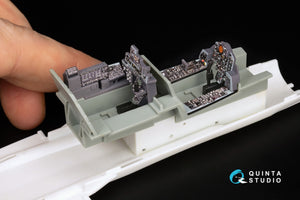 Quinta Studio QDS+48486 F-4N Phantom II 3D-Printed &amp;amp; coloured Interior on decal paper (Academy) (Small version) (with 3D-printed resin parts) 1/48 – zdjęcie 12