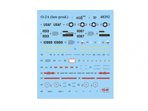 ICM 48292 O-2A (late production) USAF Observation Aircraft 1/48 – image 12
