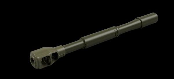 Panzer Art GB35-114 2A31 Gun barrel for SP Howitzer 2S1 “Gvozdika” 1/35 – image 3