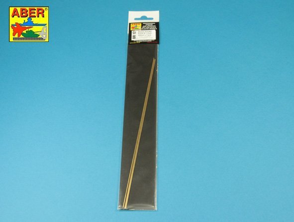Aber BR12 Brass round rods Ø 1.2mm length 250mm x 3 pcs. – image 5