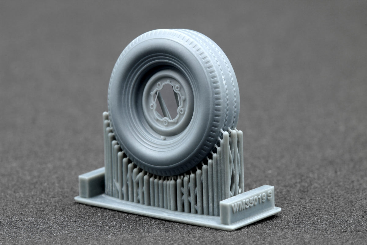 ScaleX WM 35019 CARGO TRUCK T2 Ordinary wheel set (for AK-Interactive) 1/35