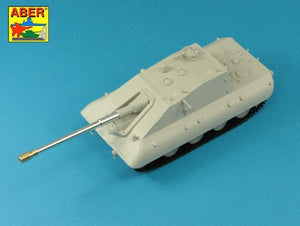 Aber 72L-67 170 mm A/T gun barrel for German Jagdpanzer E-100 1/72 – image 6