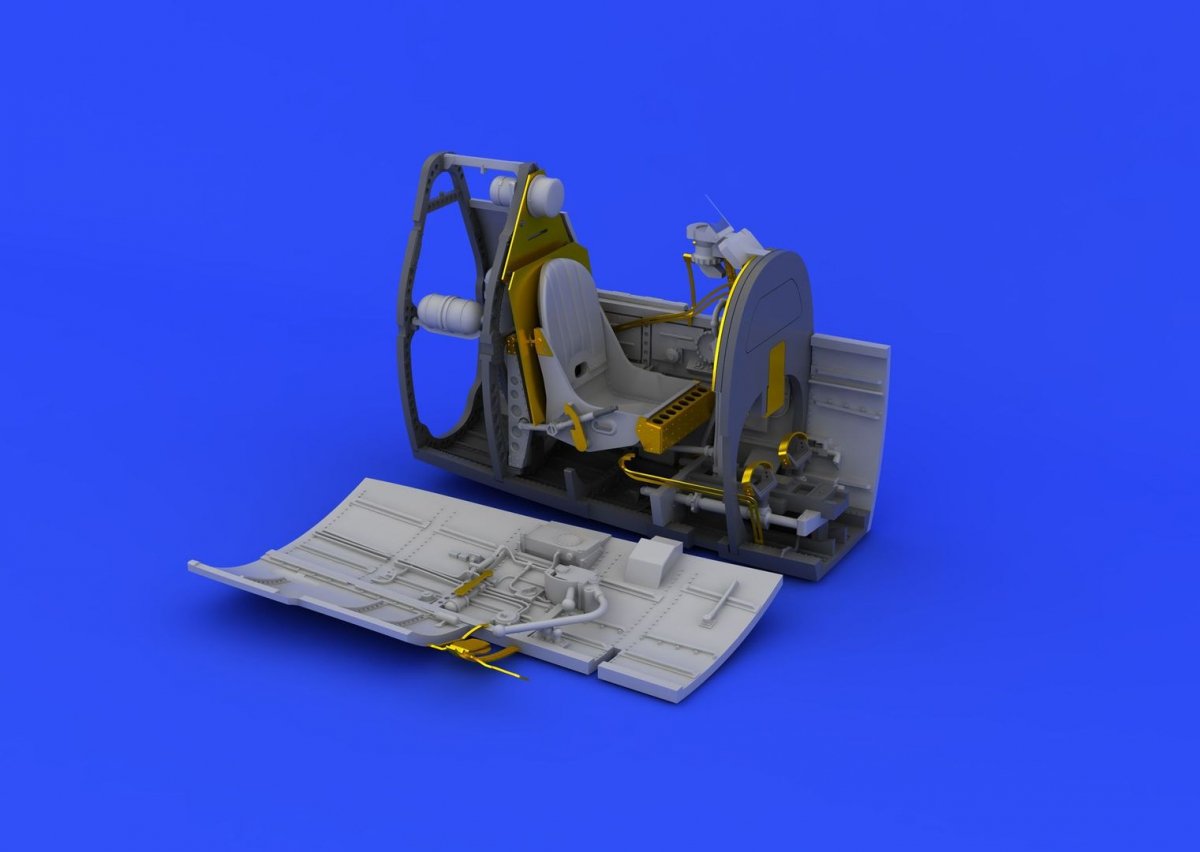 Eduard 648219 Spitfire Mk. I cockpit 1/48 (AIRFIX) – image 2