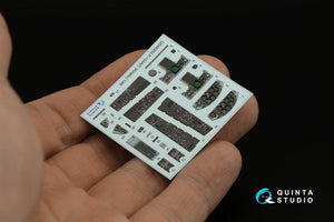 Quinta Studio QD48282 F-104A/С 3D-Printed &amp;amp; colored Interior on decal paper (Kinetic) 1/48 – image 4