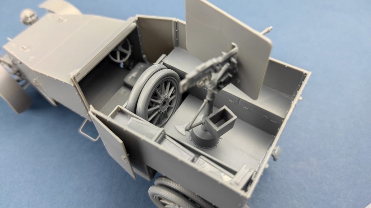 Copper State Models 35013 French Armored Car Modele 1914 (Type ED) 1/35 – zdjęcie 6