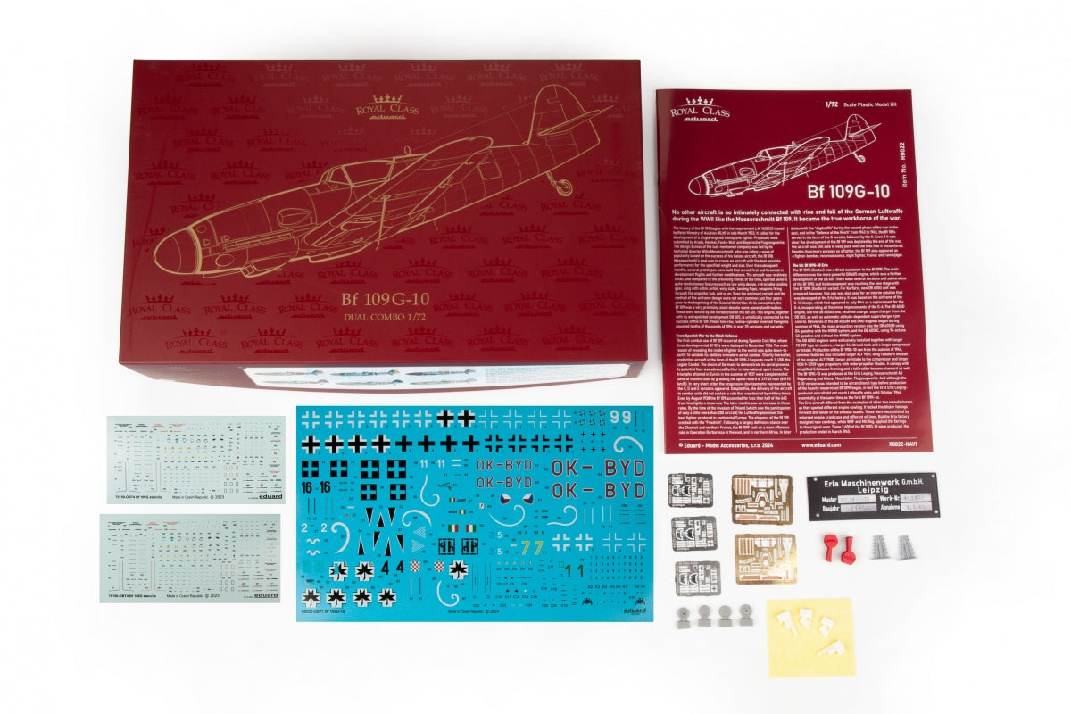 Eduard R0022 Bf 109G-10 and G-14/ AS DUAL COMBO 1/72 – zdjęcie 3