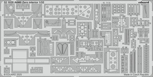 Eduard 321025 A6M5 Zero Interior detail set TAMIYA 1/32 – zdjęcie 2
