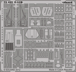 Eduard 73433 F-51D S. A. 1/72 ITALERI – zdjęcie 2