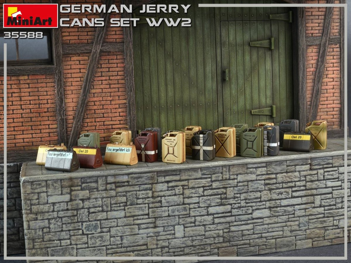 MiniArt 35588 German Jerry Can Set WWII 1/35 – zdjęcie 8