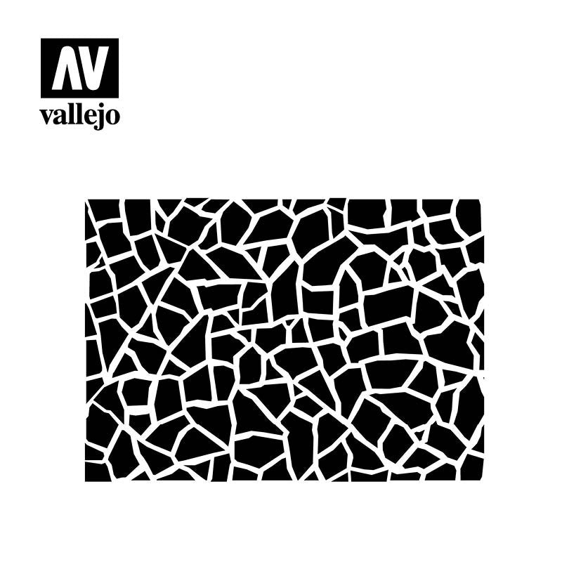 Vallejo ST-CAM003 Giraffe Camo WWII Stencil 1/32 – immagine 2