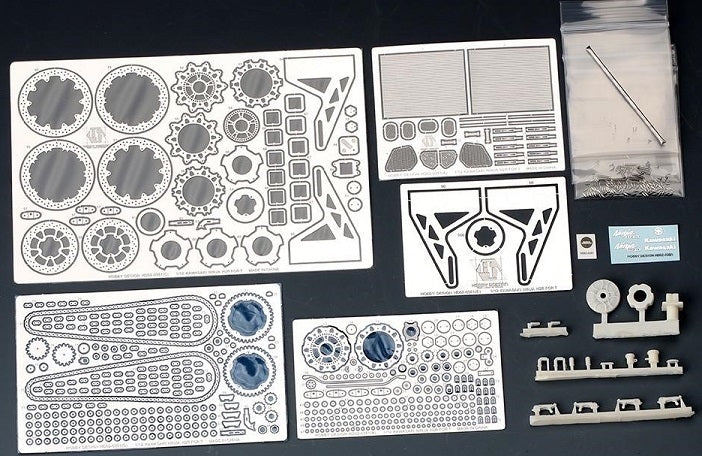 Hobby Design HD02-0351 Kawasaki Ninja H2R Detail-UP Set For Tamiya 14131 1/12 – image 2