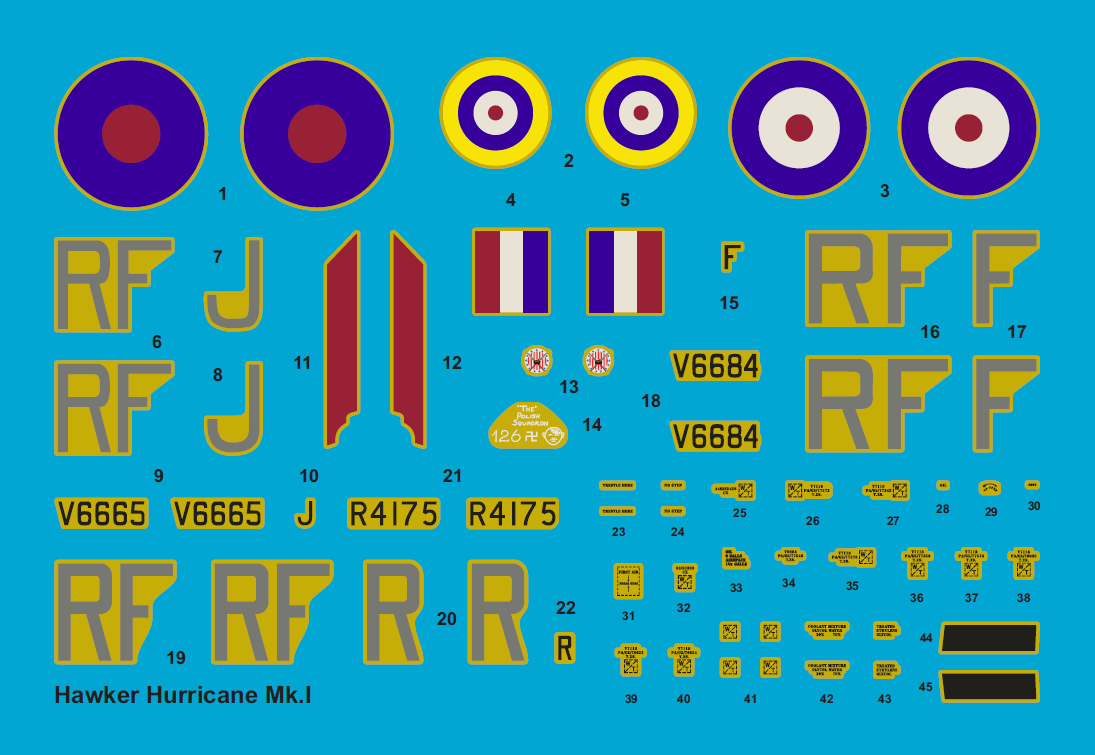 Hobby 2000 72001 Hawker Hurricane Mk. IA Squadron 303 Battle of Britain 1940 1/72 – image 2