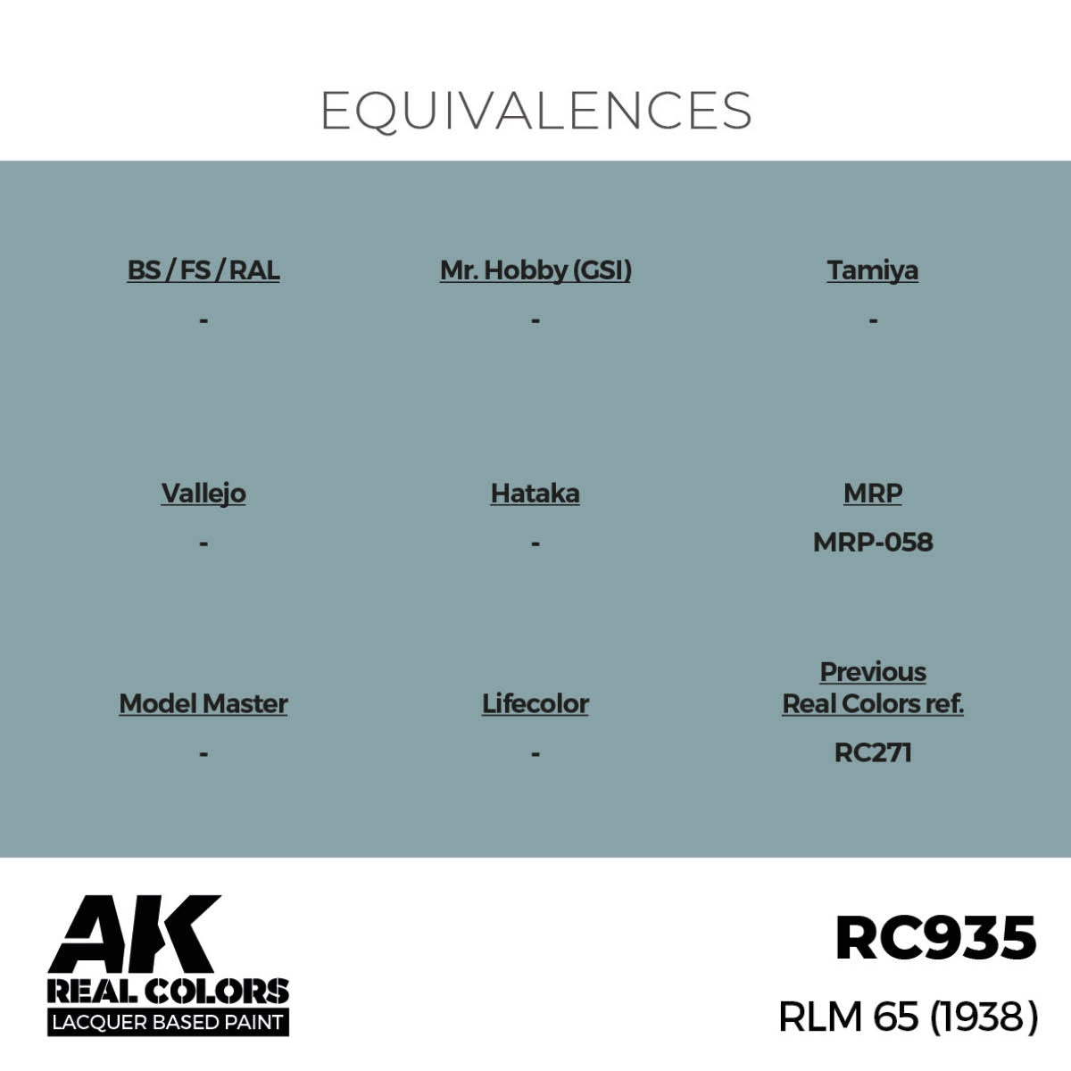 AK Interactive RC935 RLM 65 (1938) 17 ml – imagen 3