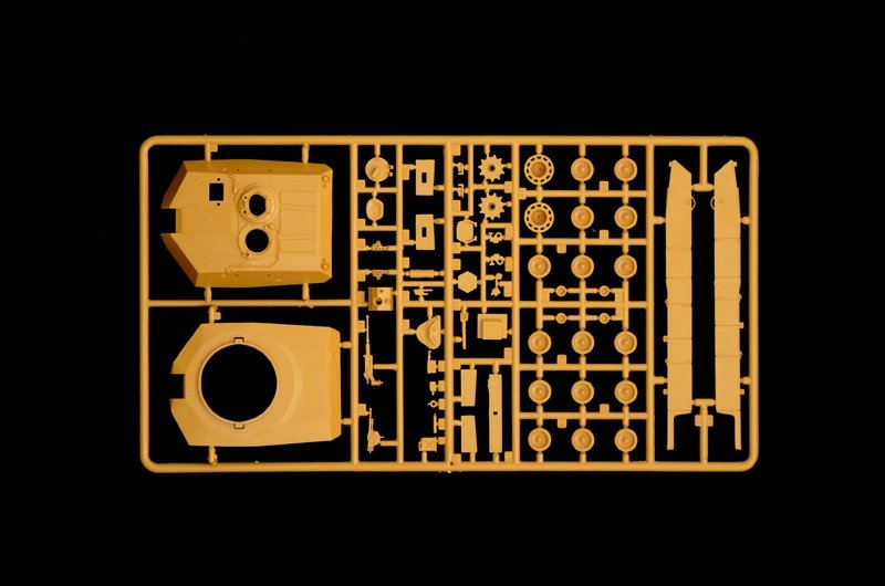 Italeri 72004 M1 Abrams - Complete Set For Modeling 1/72 – zdjęcie 6