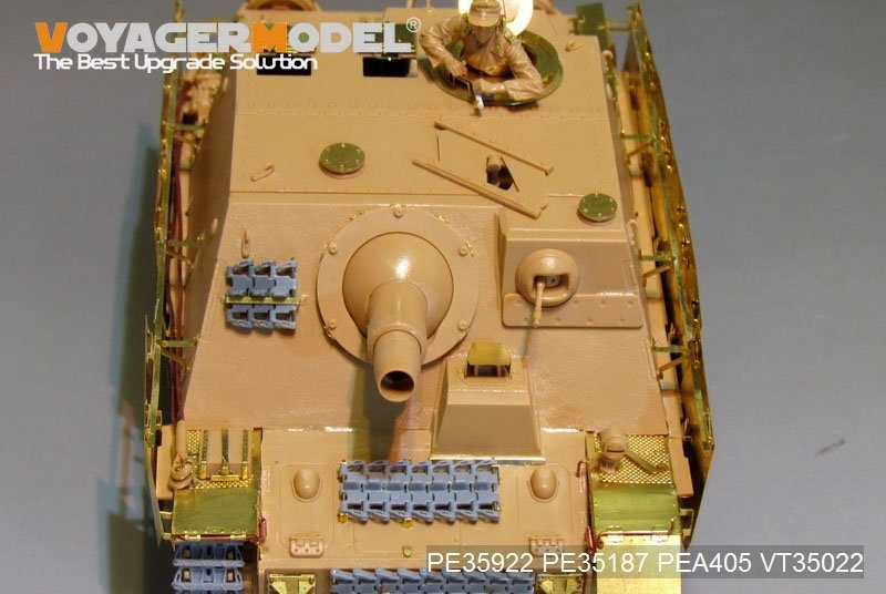 Voyager Model PE35922 WWII German Sturmpanzer IV Brummbar Late Version Basic For TAMIYA 35353 1/35 – zdjęcie 9