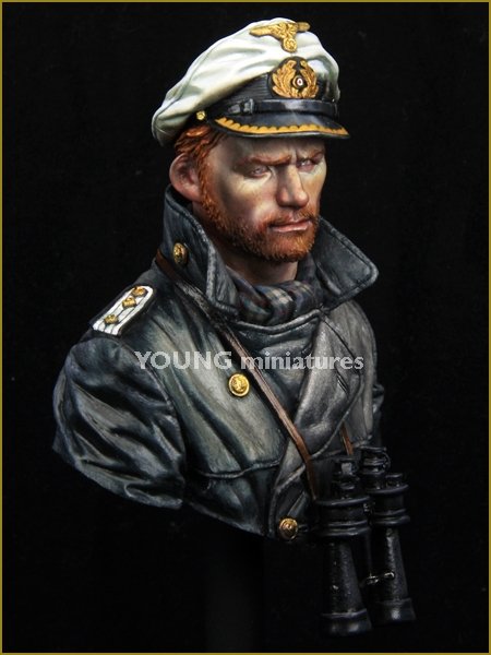 Young Miniatures YM1847 U-BOAT COMMANDER WWII 1/10 – zdjęcie 8