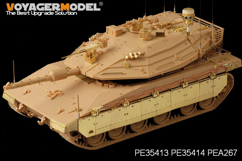 Voyager Model PEA267 IDF Merkava MBT IV WindBreaker Active Protection System (GP) 1/35 – zdjęcie 2