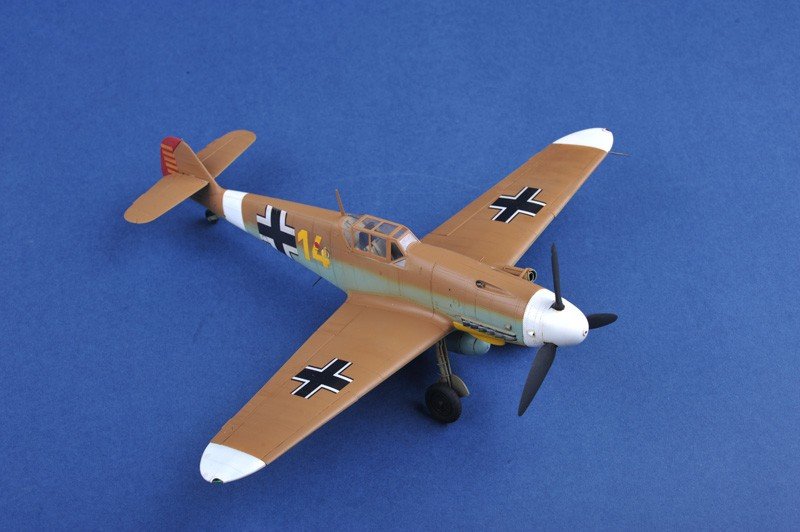 Trumpeter 02293 Messerschmitt Bf 109F-4/Trop 1/32 – image 8